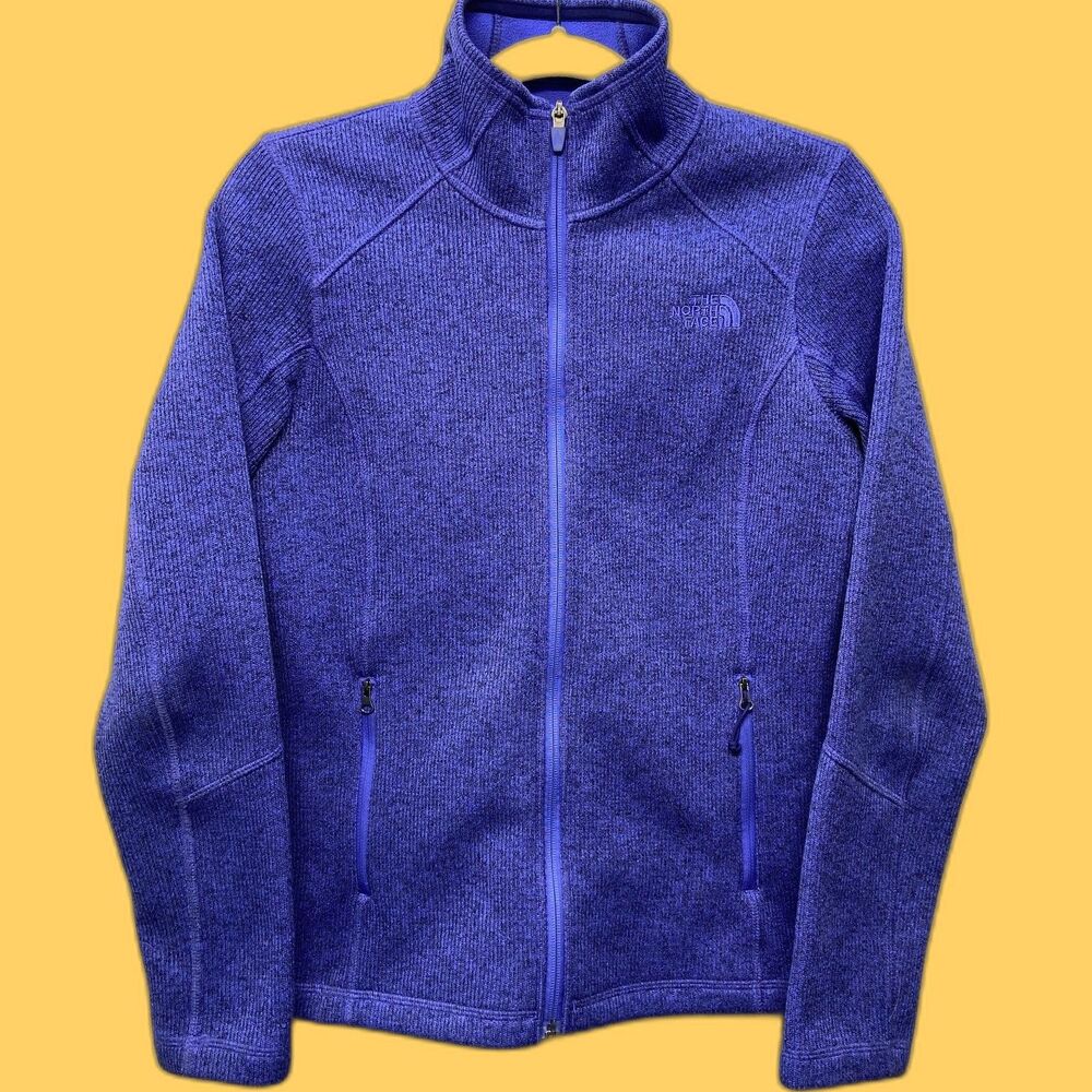 The North Face Purple Polyester Full Zip Jacket Women's Sz S
